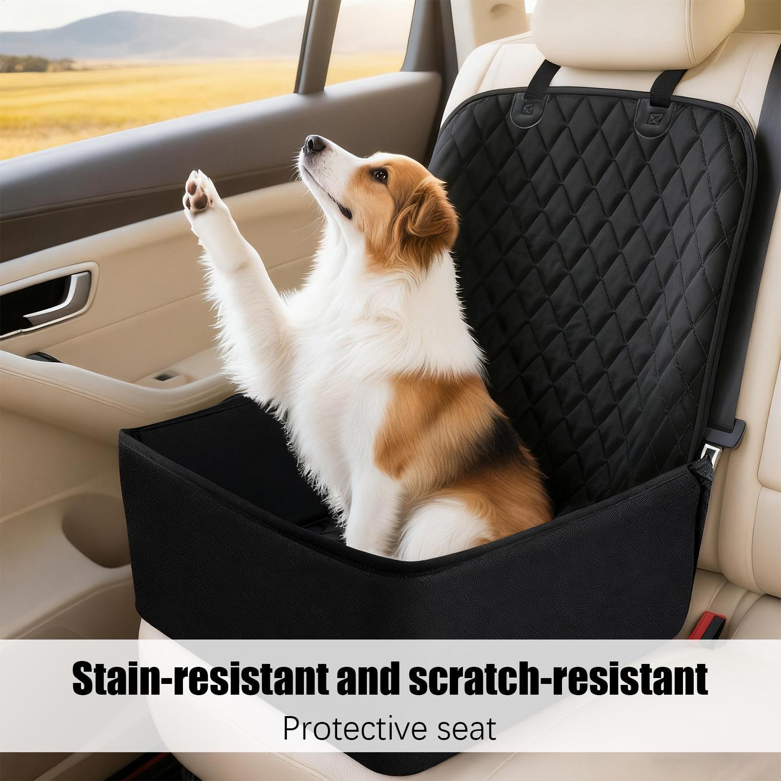 Calming Dog Bed - Wasserdichter Autositzschutz für große Hunde und