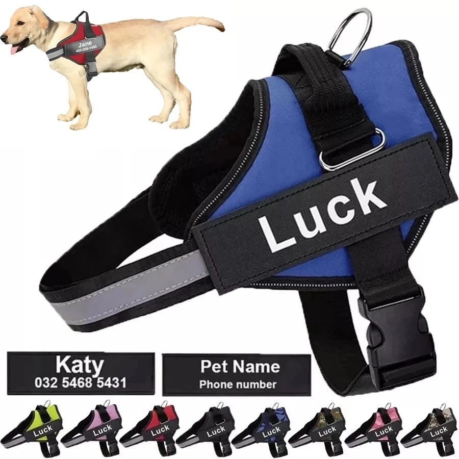 No Pull Dog Harness - Dropshipping Hundegeschirr Weste ID Patch Angepasst