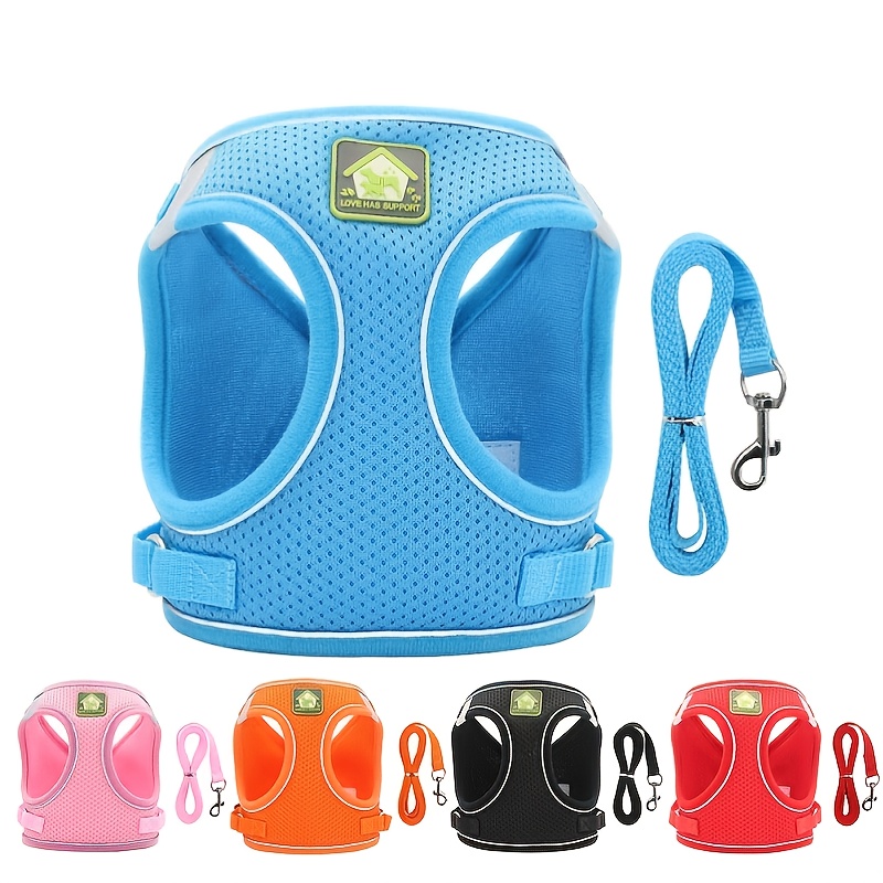 No Pull Dog Harness - Reflektierendes Haustiergeschirr und Leine-Set für Hunde