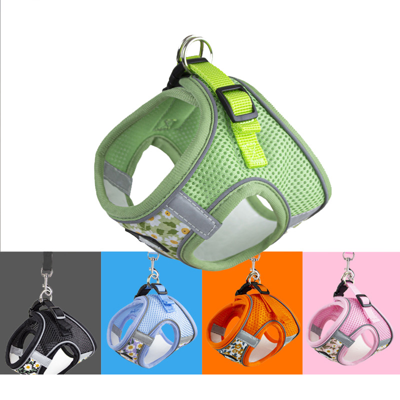 No Pull Dog Harness - Haustier-Hundegeschirr, kein Ziehen, atmungsaktiv, reflektierendes Hundegeschirr
