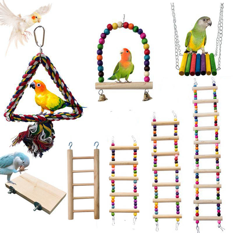 Pet Supplies Ringwood - Holz Vogel Spielzeug Kleine Papagei Kauen