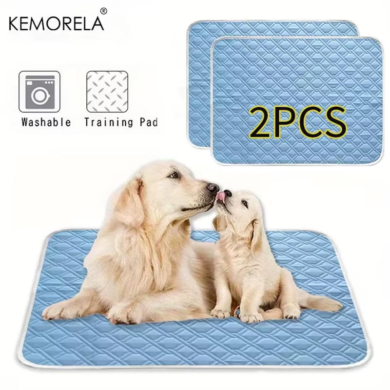 Calming Dog Bed - KEMORELA 2 Stück Hunde-Kühlmatte, Sommer-Haustier-Kühlbett, extra