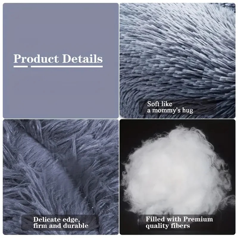Rundes Plüsch-Hundebett Winter – Calming Dog Bed Bewertung und Preis