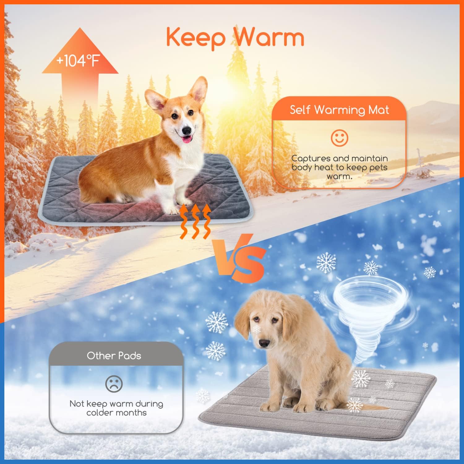 Selbsterwärmende Haustierunter – Pet Supplies Self Wash Bewertung und Preis