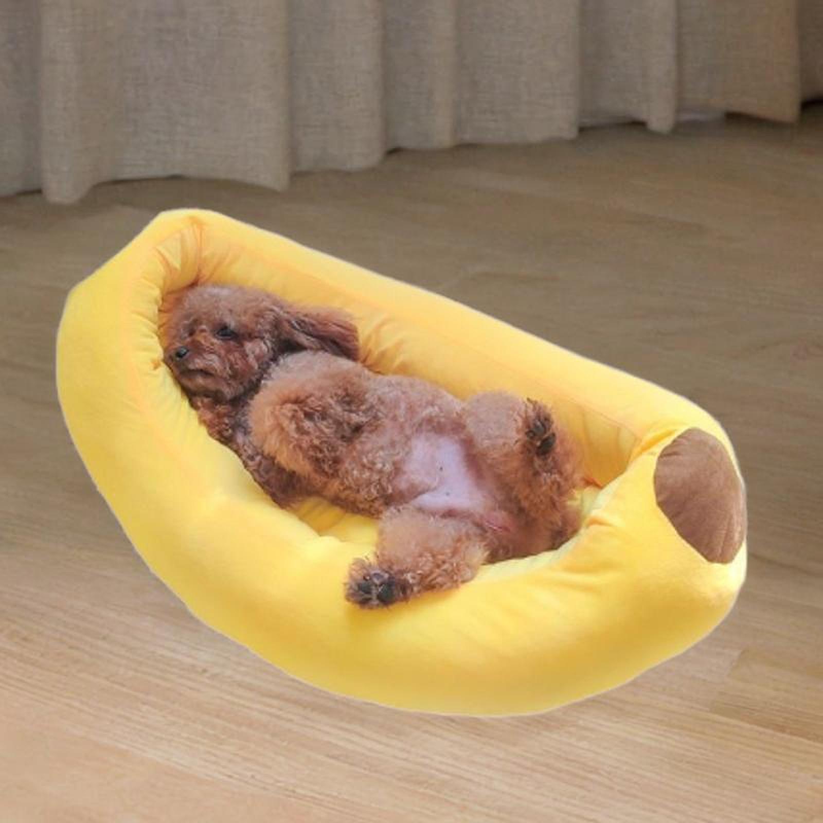 Bananen förmiges Hunde bett at – Calming Dog Bed Bewertung und Preis