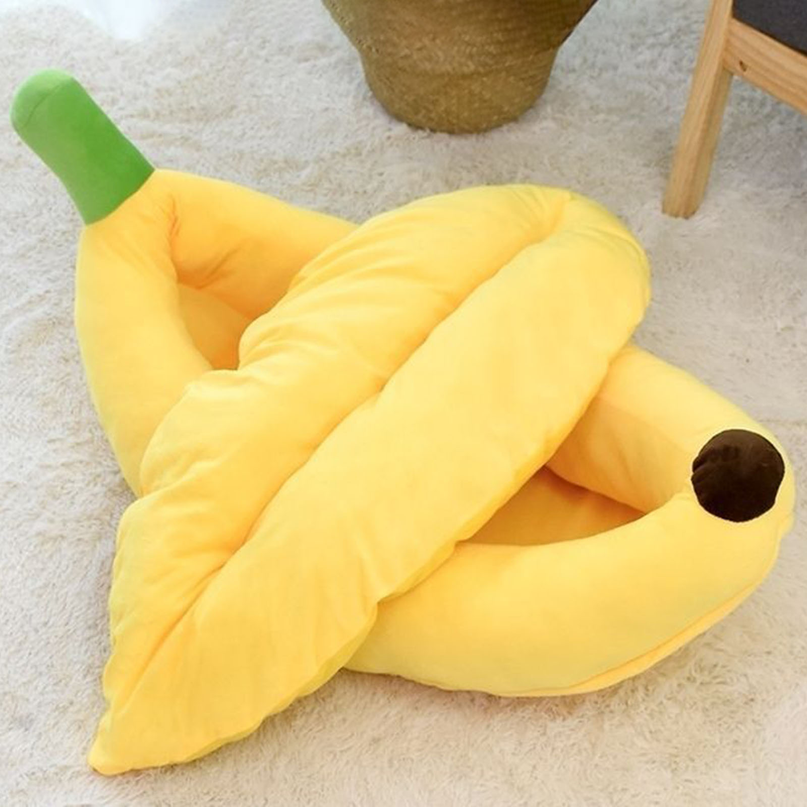 Bananen förmiges Hunde bett at – Calming Dog Bed Bewertung und Preis