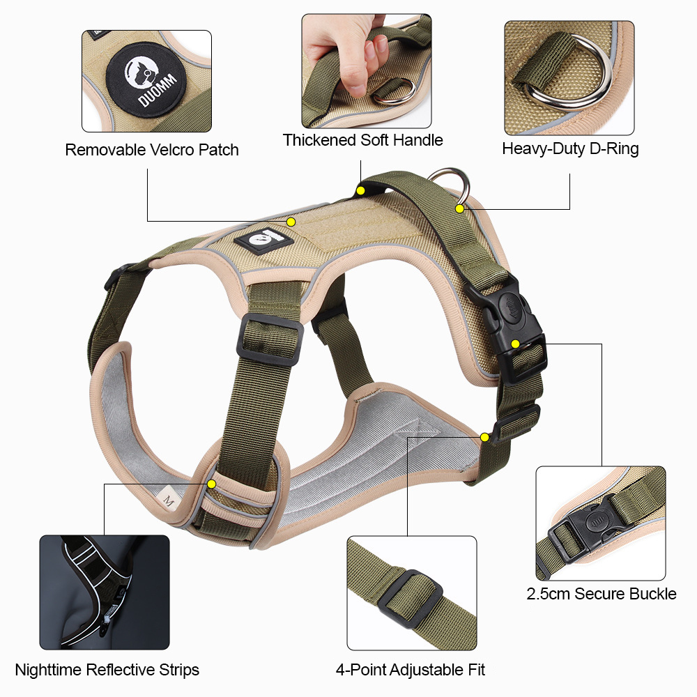 Taktisches Anti-Zug Hundegesch – No Pull Dog Harness Bewertung und Preis